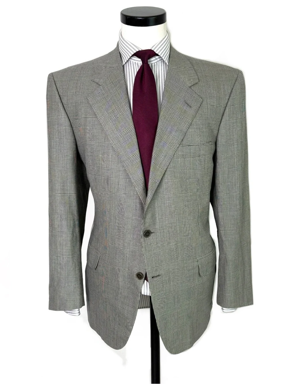 Brioni Palatino Glenn Plaid Blazer | 44S